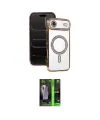 ieg™ iPhone 17 Air Kılıf Zirve Doku Prime - Şeffaf 360 Full Body Arka Koruyucu