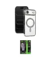 ieg™ iPhone 17 Air Kılıf Zirve Doku Prime - Şeffaf 360 Full Body Arka Koruyucu