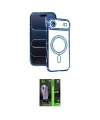 ieg™ iPhone 17 Air Kılıf Zirve Doku Prime - Şeffaf 360 Full Body Arka Koruyucu