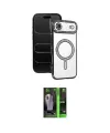 ieg™ iPhone 17 Air Kılıf Zirve Doku Prime - Şeffaf 360 Full Body Arka Koruyucu
