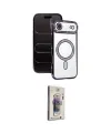 ieg™ iPhone 17 Air Kılıf Zirve Doku Prime - Siyah Bilvis 3D Cam Ekran Koruyucu