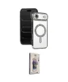 ieg™ iPhone 17 Air Kılıf Zirve Doku Prime - Siyah Bilvis 3D Cam Ekran Koruyucu