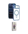 ieg™ iPhone 17 Air Kılıf Zirve Doku Prime - Siyah Bilvis 3D Cam Ekran Koruyucu