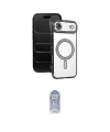 ieg™ iPhone 17 Air Kılıf Zirve Doku Prime - Siyah Joko Magic 5D Cam