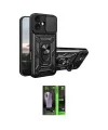 ieg™ iPhone 17 Kılıf Ahenk Klasik - Siyah 360 Mat Full Body Arka Koruyucu