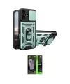 ieg™ iPhone 17 Kılıf Ahenk Klasik - Siyah 360 Mat Full Body Arka Koruyucu