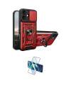 ieg™ iPhone 17 Kılıf Ahenk Klasik - Siyah 3D Antistatik Cam Ekran Koruyucu
