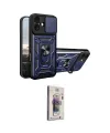 ieg™ iPhone 17 Kılıf Ahenk Klasik - Siyah Bilvis 3D Cam Ekran Koruyucu