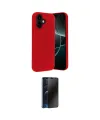 ieg™ iPhone 17 Kılıf Ahenk Serisi - Siyah 3D Antistatik Hayalet Cam Ekran Koruyucu