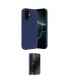 ieg™ iPhone 17 Kılıf Ahenk Serisi - Siyah 3D Antistatik Hayalet Cam Ekran Koruyucu