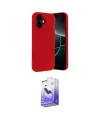 ieg™ iPhone 17 Kılıf Ahenk Serisi - Siyah Bilvis 5in1 5D Magic Hayalet Cam Ekran Koruyucu