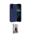 ieg™ iPhone 17 Kılıf Ahenk Serisi - Siyah Bilvis Hayalet Cam Ekran Koruyucu