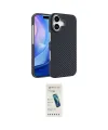 ieg™ iPhone 17 Kılıf Doruk Serisi - Şeffaf Pasifik Cam Ekran Koruyucu