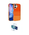 ieg™ iPhone 17 Kılıf Doruk Serisi - Siyah 3D Antistatik Seramik Nano Ekran Koruyucu