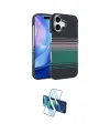 ieg™ iPhone 17 Kılıf Doruk Serisi - Siyah 3D Antistatik Seramik Nano Ekran Koruyucu