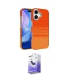 ieg™ iPhone 17 Kılıf Doruk Serisi - Siyah Bilvis 5in1 5D Magic Hayalet Cam Ekran Koruyucu