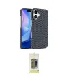ieg™ iPhone 17 Kılıf Doruk Serisi - Siyah Joko Magic 5D Hayalet Cam