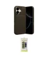 ieg™ iPhone 17 Kılıf Eksen Form Prime - Siyah Joko Magic 5D Hayalet Cam