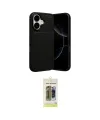 ieg™ iPhone 17 Kılıf Eksen Form Prime - Siyah Joko Magic 5D Hayalet Cam