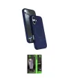 ieg™ iPhone 17 Kılıf İz Işık Koleksiyonu - Şeffaf 360 Full Body Arka Koruyucu