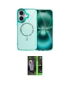 ieg™ iPhone 17 Kılıf Kıvılcım Form Prime - Siyah 360 Mat Full Body Arka Koruyucu