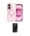ieg™ iPhone 17 Kılıf Kıvılcım Form Prime - Siyah 3D Antistatik Hayalet Cam Ekran Koruyucu
