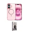 ieg™ iPhone 17 Kılıf Kıvılcım Form Prime - Siyah Bilvis Hayalet Cam Ekran Koruyucu