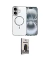 ieg™ iPhone 17 Kılıf Kıvılcım Form Prime - Siyah Bilvis Hayalet Cam Ekran Koruyucu