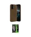 ieg™ iPhone 17 Kılıf Kozmos Yansıma Özel Seri - Siyah 360 Mat Full Body Arka Koruyucu