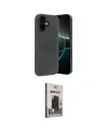 ieg™ iPhone 17 Kılıf Kozmos Yansıma Özel Seri - Siyah Bilvis Hayalet Cam Ekran Koruyucu