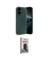 ieg™ iPhone 17 Kılıf Kozmos Yansıma Özel Seri - Siyah Bilvis Hayalet Cam Ekran Koruyucu