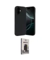ieg™ iPhone 17 Kılıf Kozmos Yansıma Özel Seri - Siyah Bilvis Hayalet Cam Ekran Koruyucu
