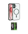 ieg™ iPhone 17 Kılıf Nova Işık Özel Seri - Siyah 360 Mat Full Body Arka Koruyucu