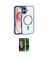 ieg™ iPhone 17 Kılıf Nova Işık Özel Seri - Siyah 360 Mat Full Body Arka Koruyucu