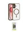 ieg™ iPhone 17 Kılıf Nova Işık Özel Seri - Siyah Joko Magic 5D Hayalet Cam