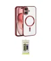 ieg™ iPhone 17 Kılıf Nova Işık Özel Seri - Siyah Joko Magic 5D Hayalet Cam