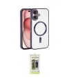 ieg™ iPhone 17 Kılıf Nova Işık Özel Seri - Siyah Joko Magic 5D Hayalet Cam