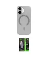 ieg™ iPhone 17 Kılıf Pusula Form Özel Seri - Şeffaf 360 Full Body Arka Koruyucu