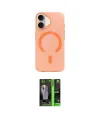 ieg™ iPhone 17 Kılıf Pusula Form Özel Seri - Şeffaf 360 Full Body Arka Koruyucu