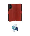 ieg™ iPhone 17 Kılıf Siluet Işık Serisi - Siyah 3D Antistatik Cam Ekran Koruyucu