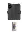 ieg™ iPhone 17 Kılıf Siluet Işık Serisi - Siyah Bilvis 3D Cam Ekran Koruyucu