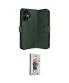 ieg™ iPhone 17 Kılıf Siluet Işık Serisi - Siyah Bilvis 3D Cam Ekran Koruyucu