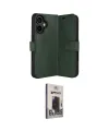 ieg™ iPhone 17 Kılıf Siluet Işık Serisi - Siyah Bilvis Hayalet Cam Ekran Koruyucu