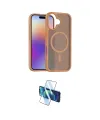 ieg™ iPhone 17 Kılıf Siluet Minimal Prime - Siyah 3D Antistatik Seramik Nano Ekran Koruyucu