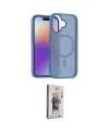 ieg™ iPhone 17 Kılıf Siluet Minimal Prime - Siyah Bilvis 3D Cam Ekran Koruyucu