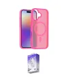 ieg™ iPhone 17 Kılıf Siluet Minimal Prime - Siyah Bilvis 5in1 3D Magic Cam Ekran Koruyucu