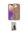 ieg™ iPhone 17 Kılıf Siluet Minimal Prime - Siyah Bilvis Hayalet Cam Ekran Koruyucu