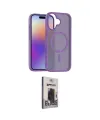 ieg™ iPhone 17 Kılıf Siluet Minimal Prime - Siyah Bilvis Hayalet Cam Ekran Koruyucu