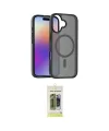 ieg™ iPhone 17 Kılıf Siluet Minimal Prime - Siyah Joko Magic 5D Hayalet Cam