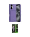 ieg™ iPhone 17 Kılıf Vadi Çizgi Prime - Siyah 360 Mat Full Body Arka Koruyucu